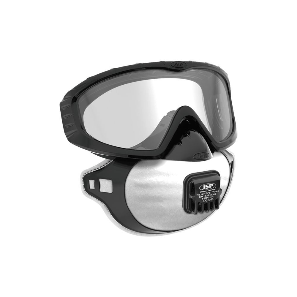 Lot 10 demi masques pour lunette avec masque antipoussiere FILTERSPEC