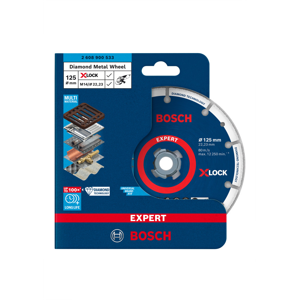 Bosch – Disque De Coupe Pour Le Métal, 76mm, Pour Le Travail Du