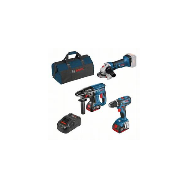 Kit 3 outils 18 V + 2 batteries et 1 sac Bosch
