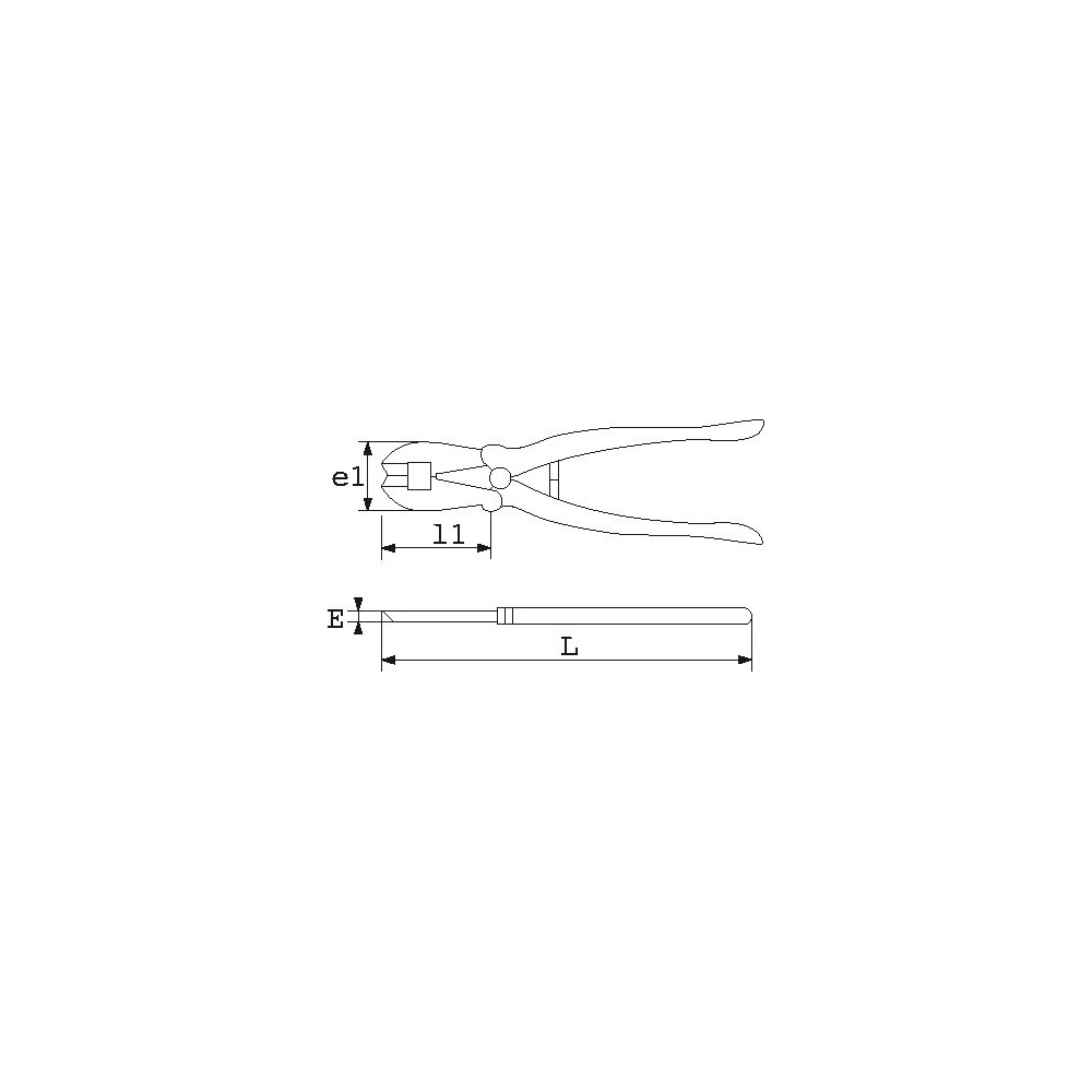 Pince pour liens de serrage de 3,6 à 12mm par 1 unité - RETIF