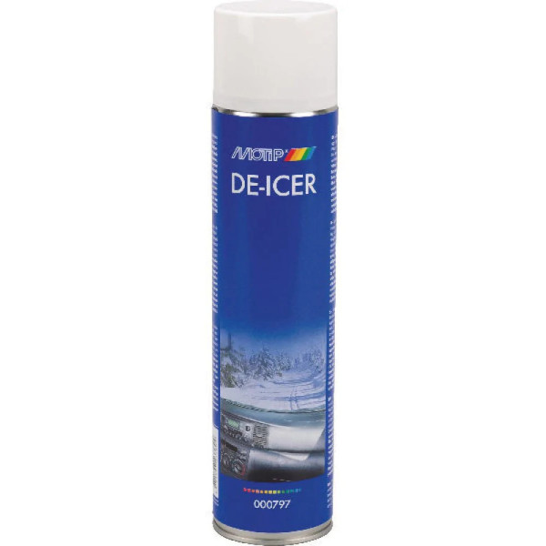 Spray dégivreur de pare-brise 600 ml Motip De-Icer