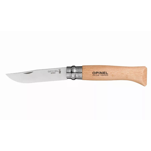 Couteau OPINEL N°8 Lame INOX avec bague de sécurité