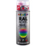 Peinture acrylique RAL 9005 noir foncé satiné aérosol 400 ml